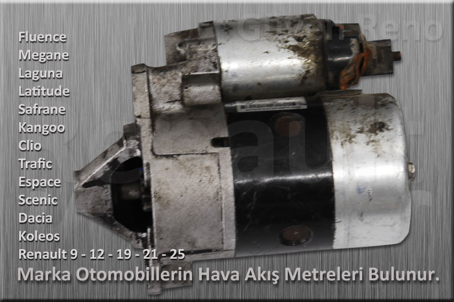 RENAULT R 19 ÇIKMA YEDEK PARÇA MARŞ DİNAMOSU_681